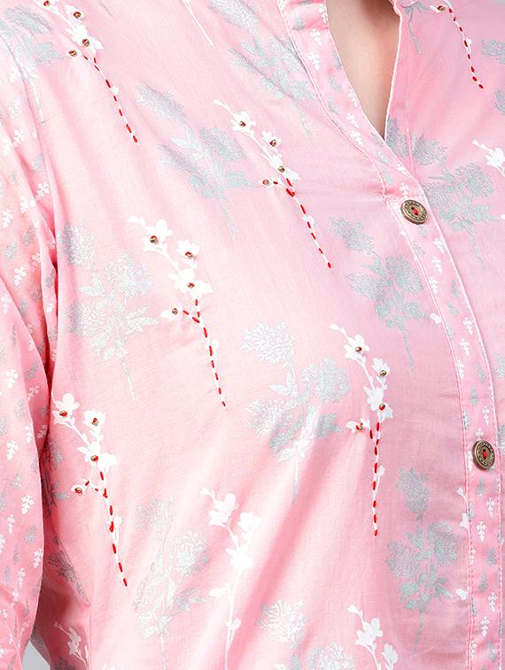 pastel kurta palazzo set - 16883395 - Standard Image - 3