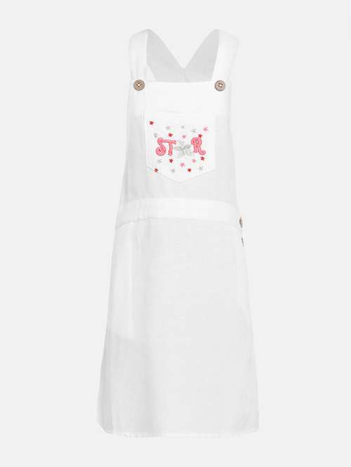 white cotton frock - 16884904 -  Standard Image - 0