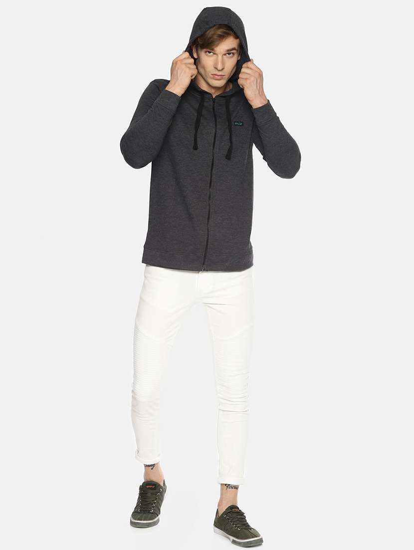 grey printed sweatshirt - 16887092 - Standard Image - 3