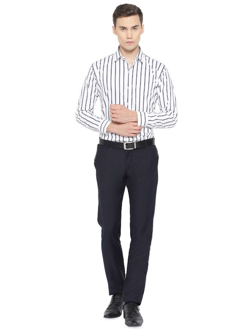 white striped formal shirt - 16890010 -  Standard Image - 3