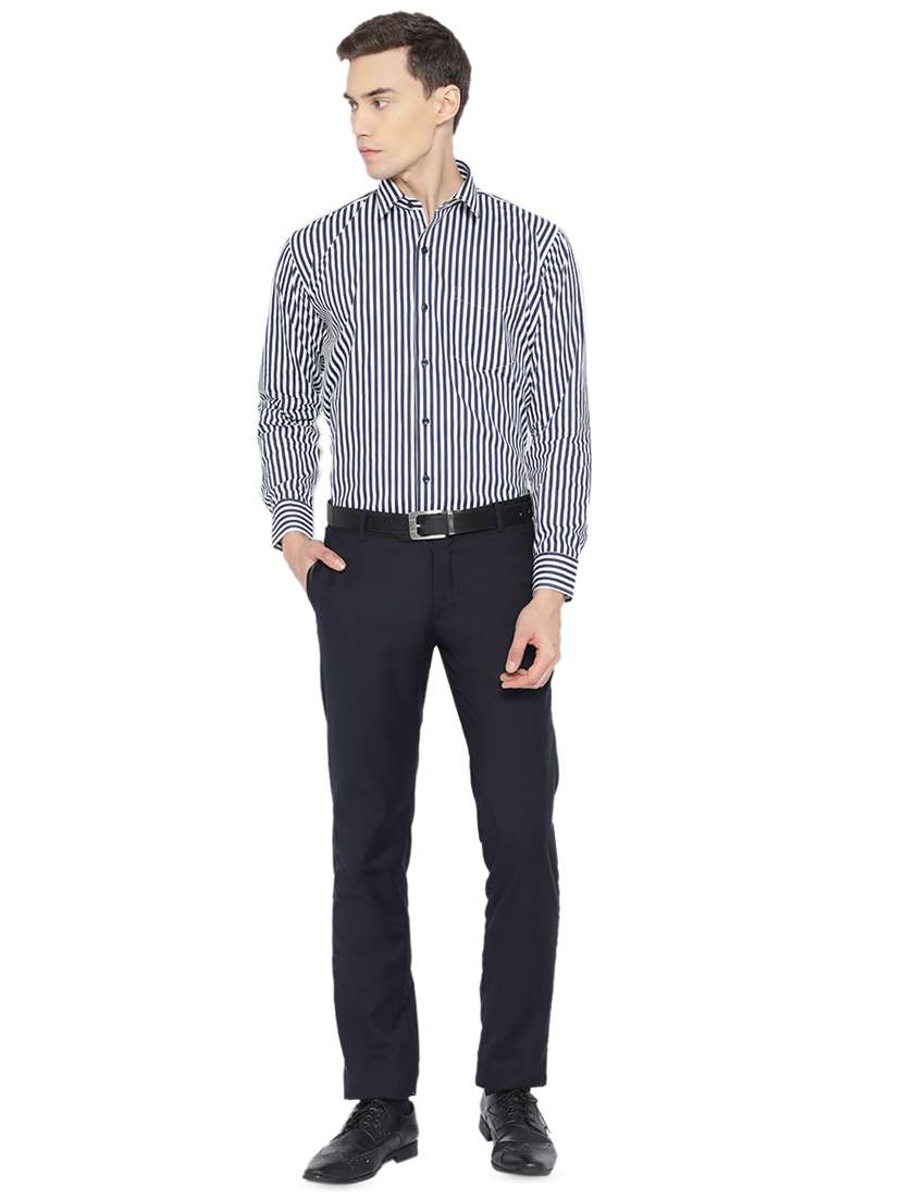 blue striped formal shirt - 16890011 -  Standard Image - 3