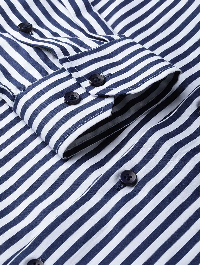 blue striped formal shirt - 16890011 -  Standard Image - 5