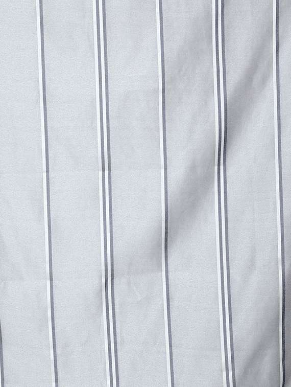 women's stripes grey colored saree with blouse - 16893304 -  Standard Image - 3