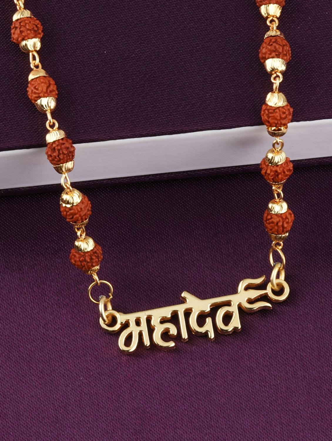 red gold tone pendant - 16893931 - Zoom Image - 0