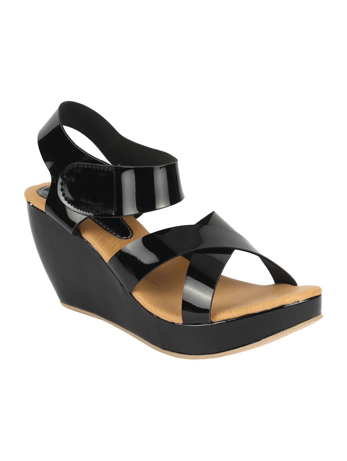 black platforms wedges - 16894208 - Zoom Image - 0