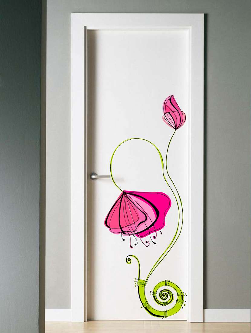  flower wall sticker  