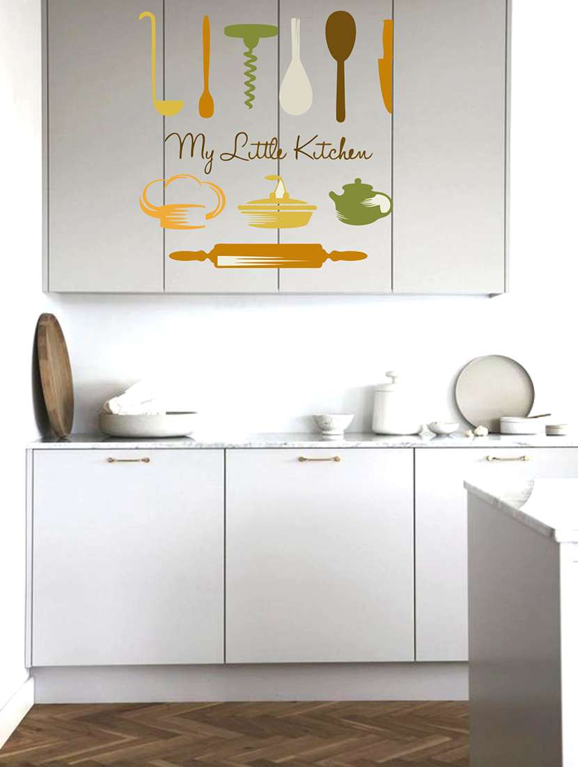   the little kitchen wall sticker 