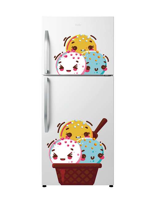   ice cream fridge wall sticker   - 16894360 -  Standard Image - 0