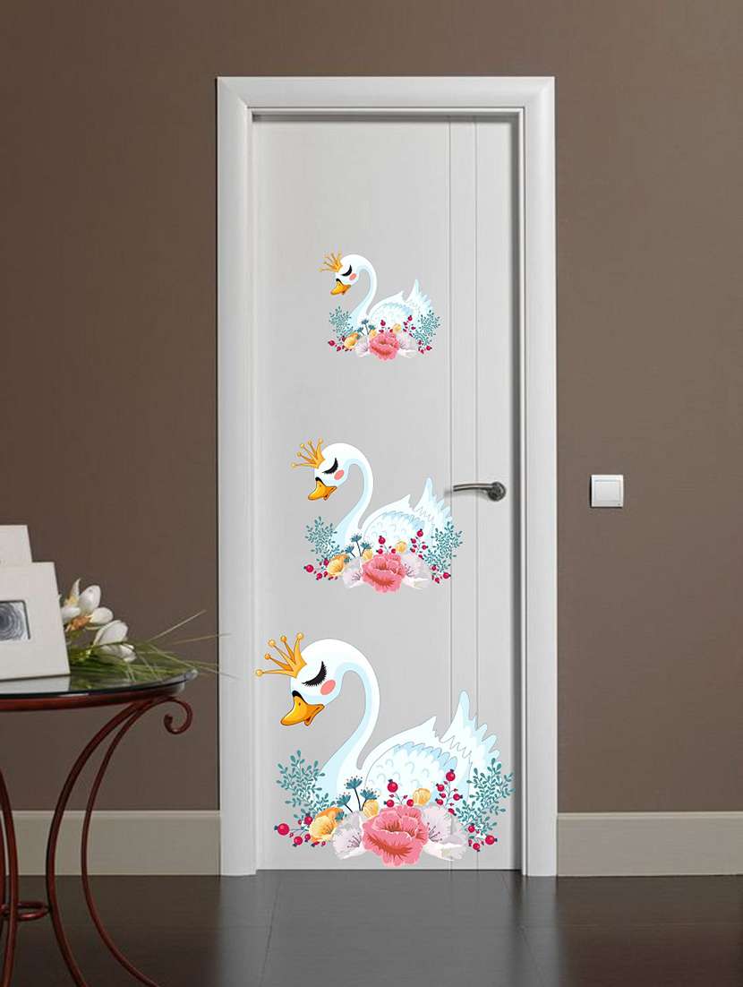  duck door wall sticker  