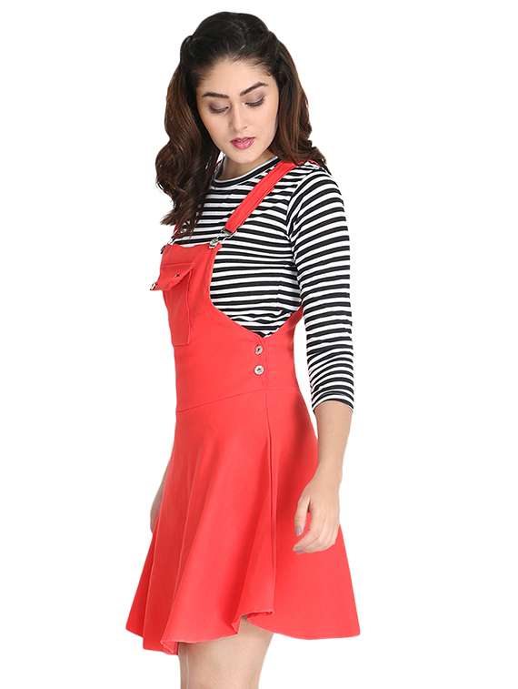 dungaree dress limeroad