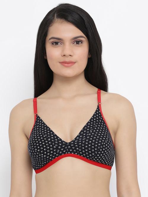 half coverage non padded bra - 16896031 - Standard Image - 0