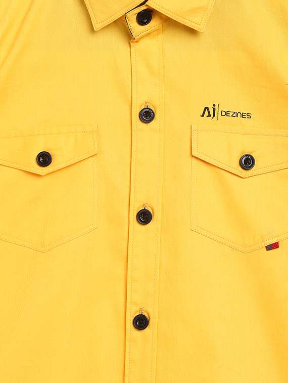 yellow cotton shirt - 16896594 - Standard Image - 3