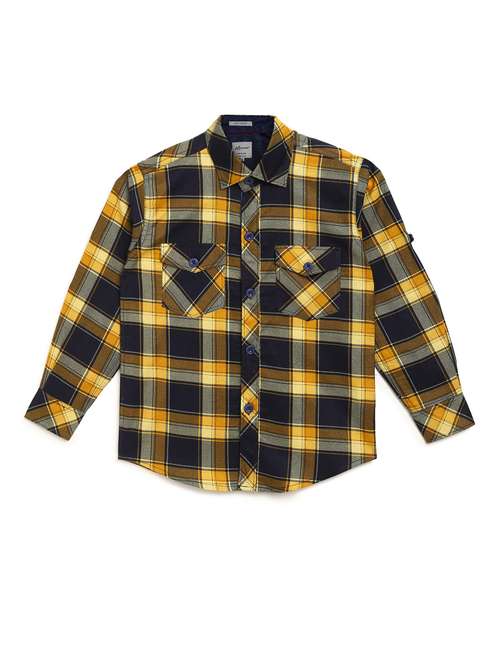 yellow cotton shirt - 16896597 - Standard Image - 0