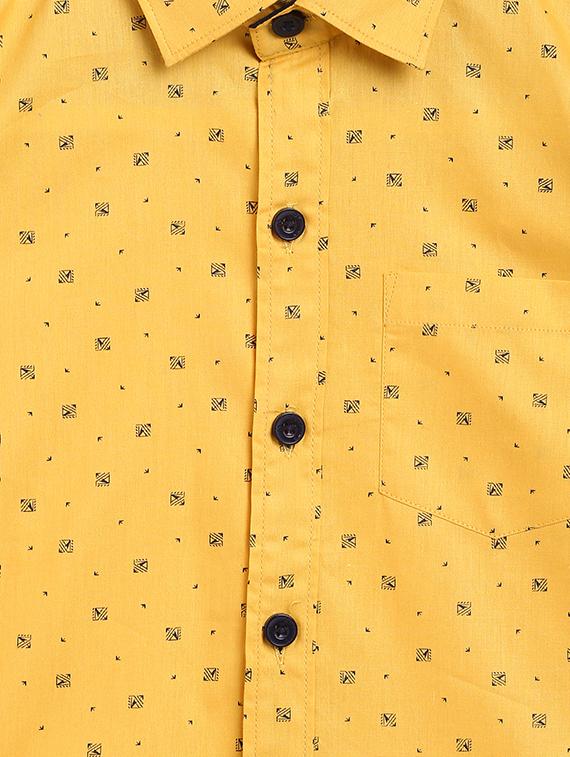 yellow cotton shirt - 16896600 - Standard Image - 3