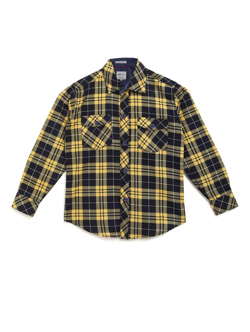 yellow cotton shirt - 16896603 - Zoom Image - 0