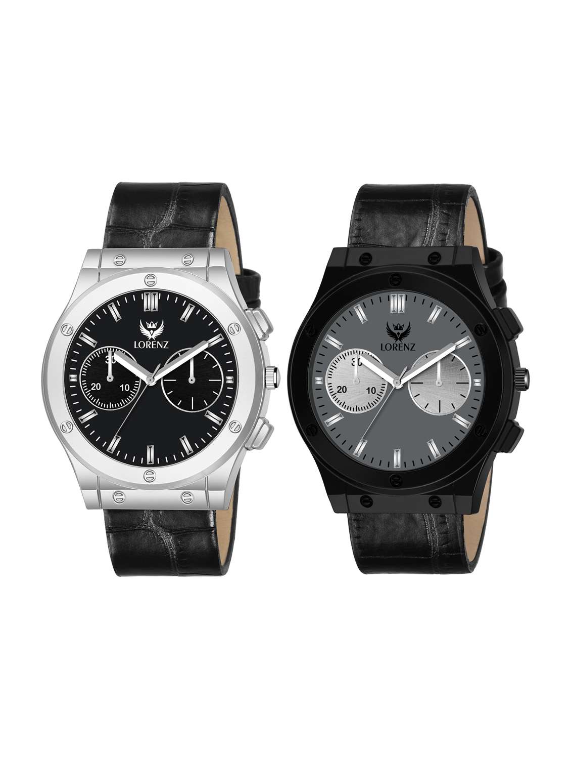 lorenz 2 analog watches combo for men | watch for boys | mk-29k33k
