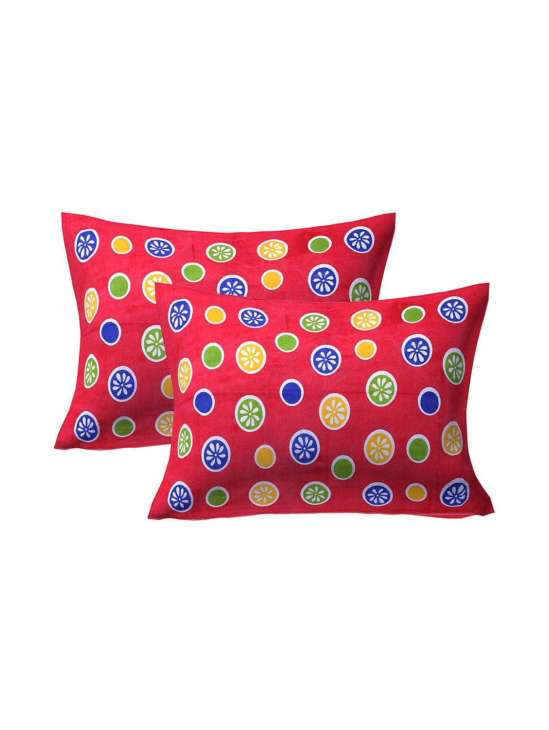  cotton printed pillow cover (set of 2)