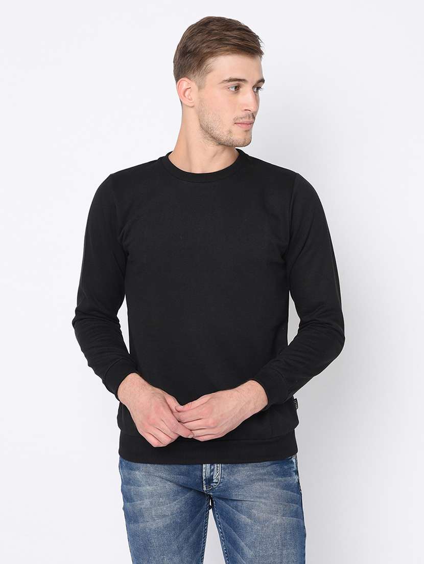 mens plain sweatshirt