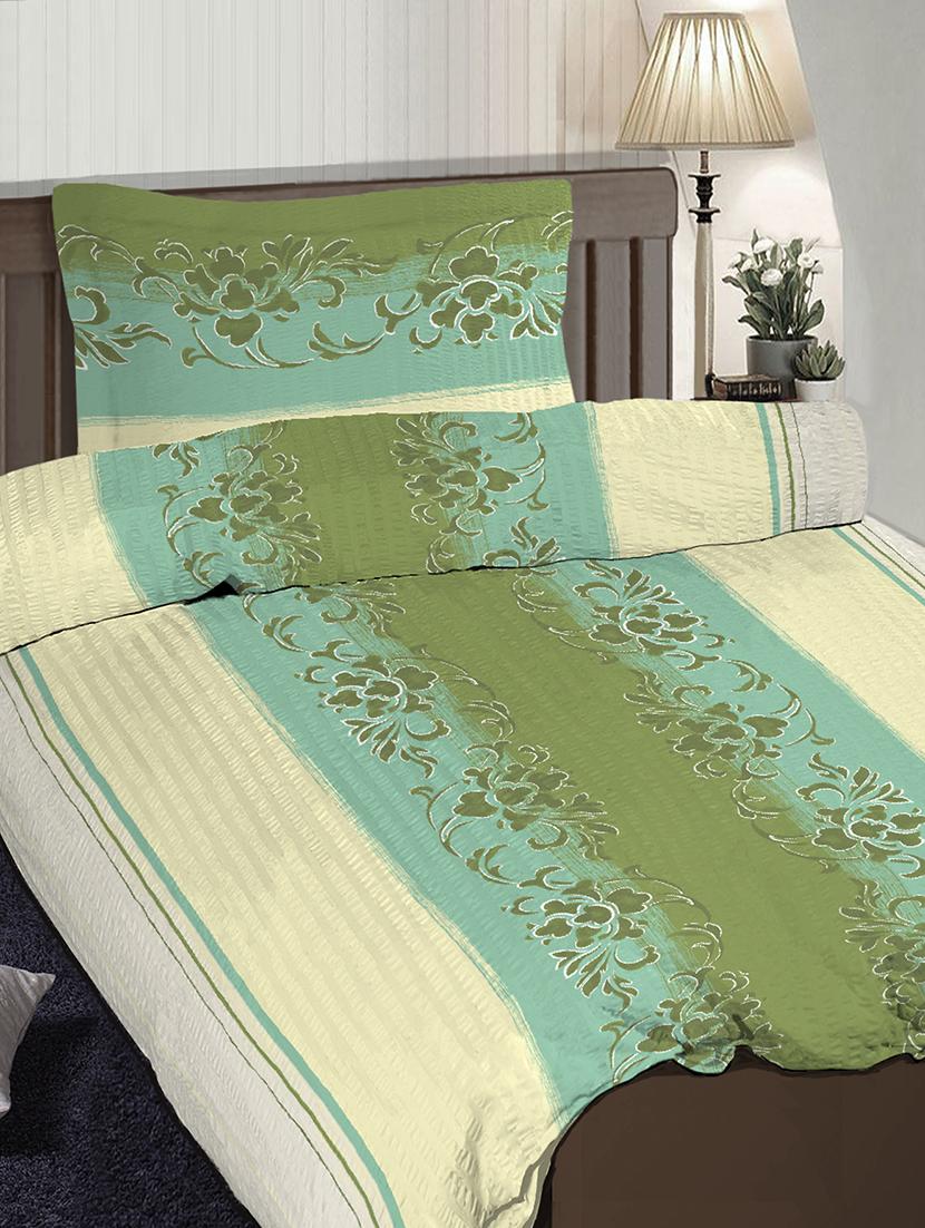 cotton popsical dohar with single size bed sheet & 1 pillow cover - 16904214 - Zoom Image - 0