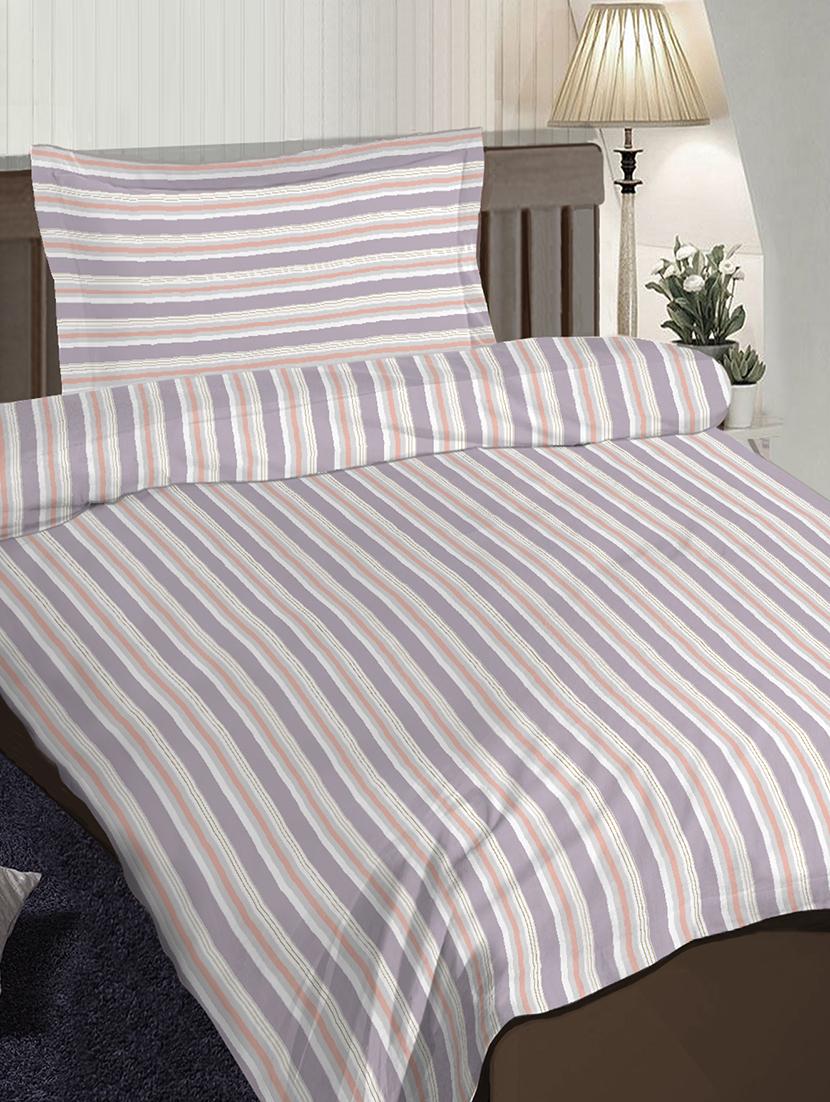 cotton satin dohar set with single size bed sheet & 1 pillow cover - 16904231 - Zoom Image - 0