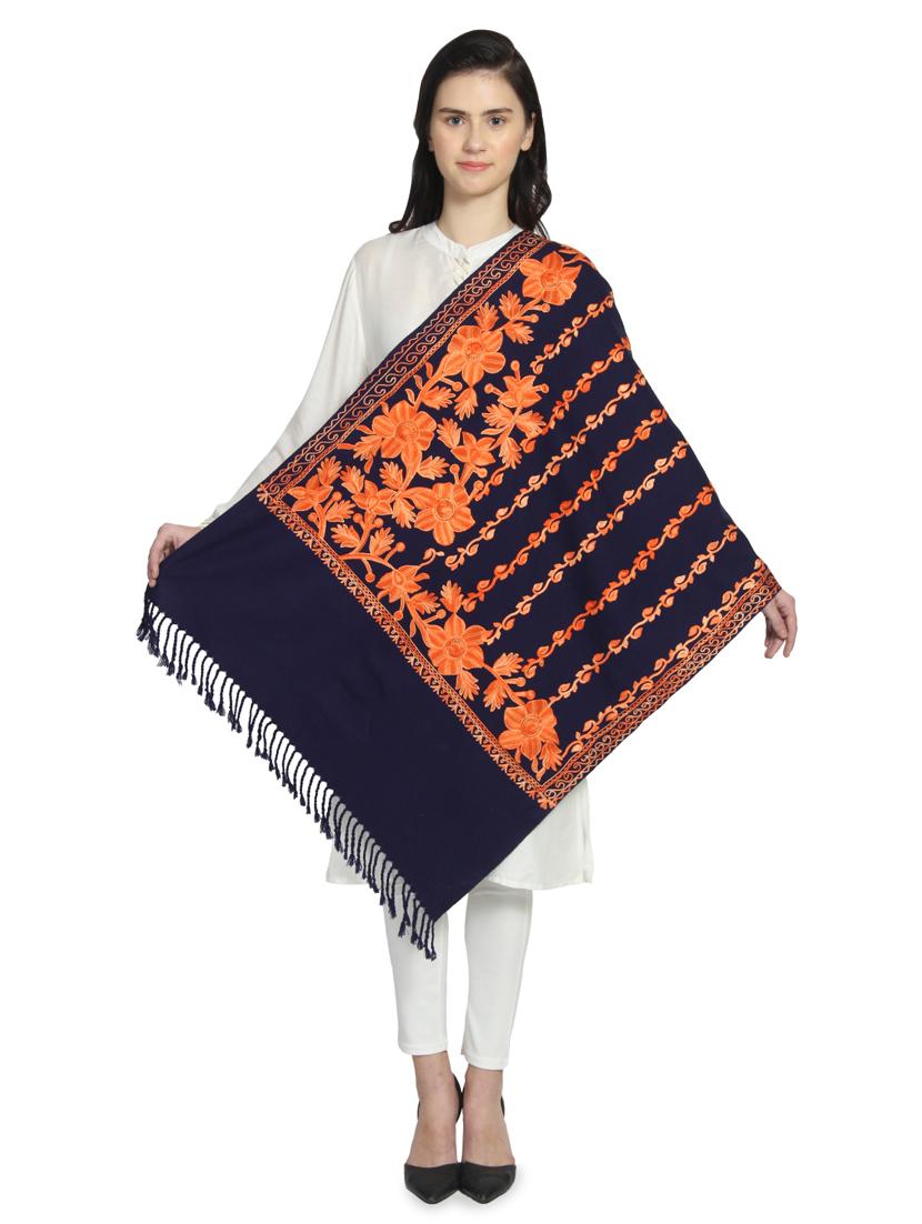 women's floral print stole