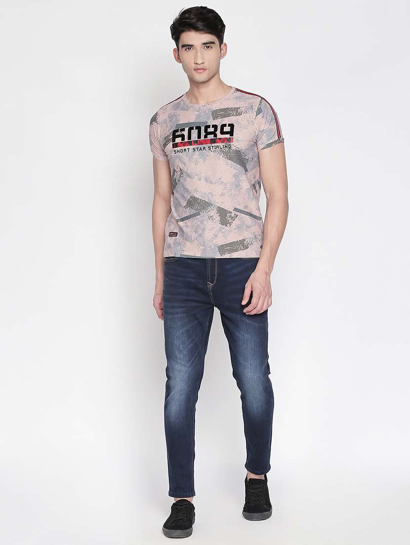 pink typographic print t-shirt - 16907851 -  Standard Image - 3