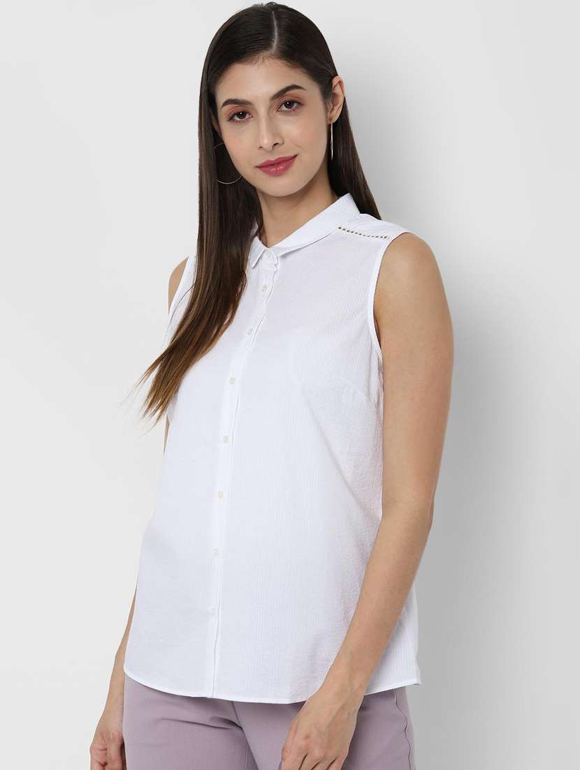 lace insert button up top 