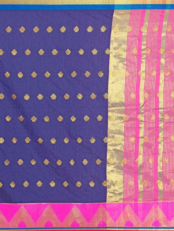 self design woven saree - 16912533 - Standard Image - 3