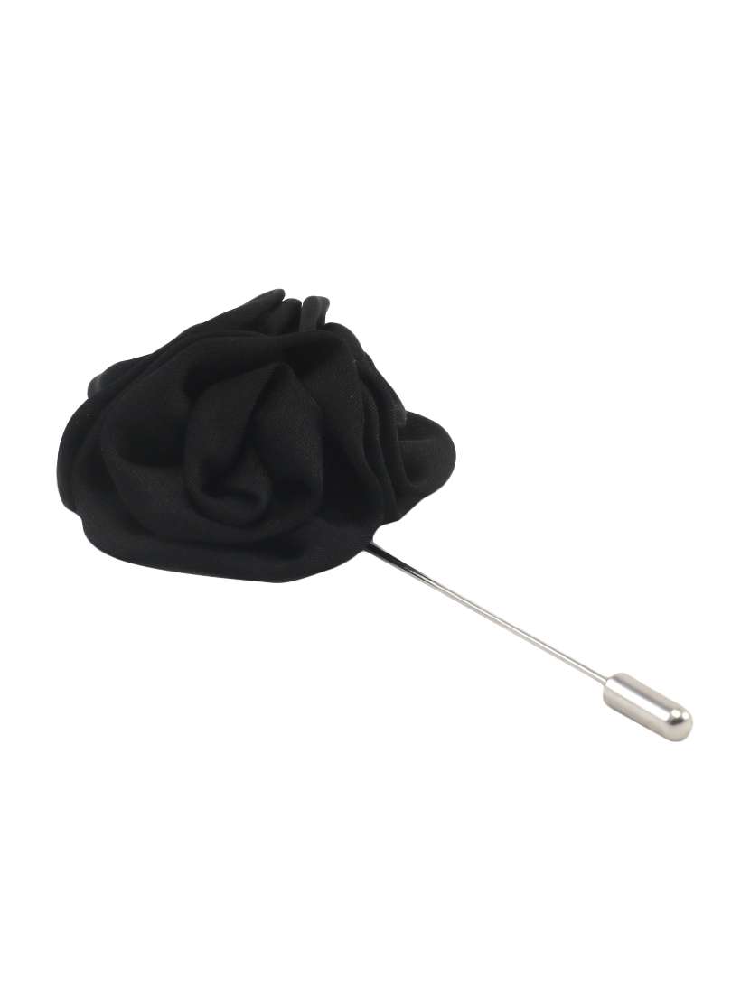 onyx black fabric, metal lapelpin - 16912819 - Zoom Image - 0