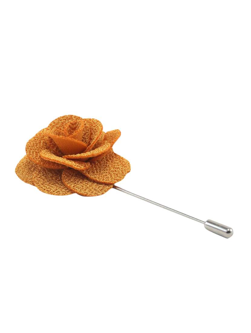 yellow fabric, metal lapelpin - 16912845 - Zoom Image - 0