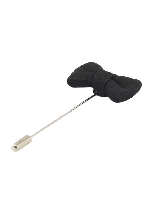 black fabric, metal lapelpin - 16912859 -  Standard Image - 0