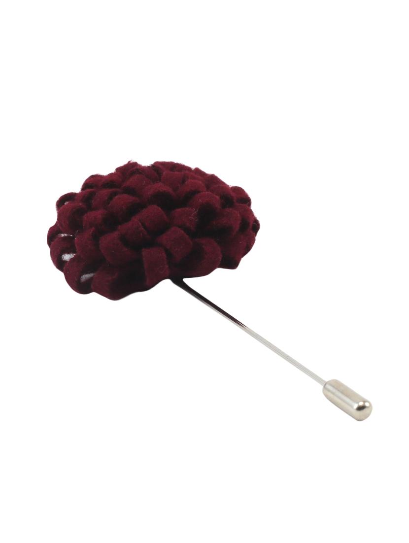 maroon fabric, metal lapelpin - 16912865 - Zoom Image - 0