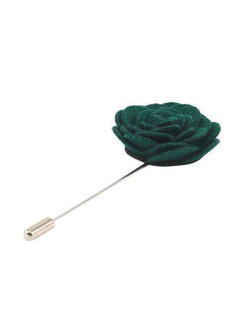 green fabric, metal lapelpin - 16912886 -  Standard Image - 0
