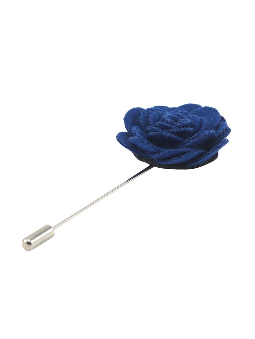 royal blue fabric, metal lapelpin - 16912888 - Zoom Image - 0