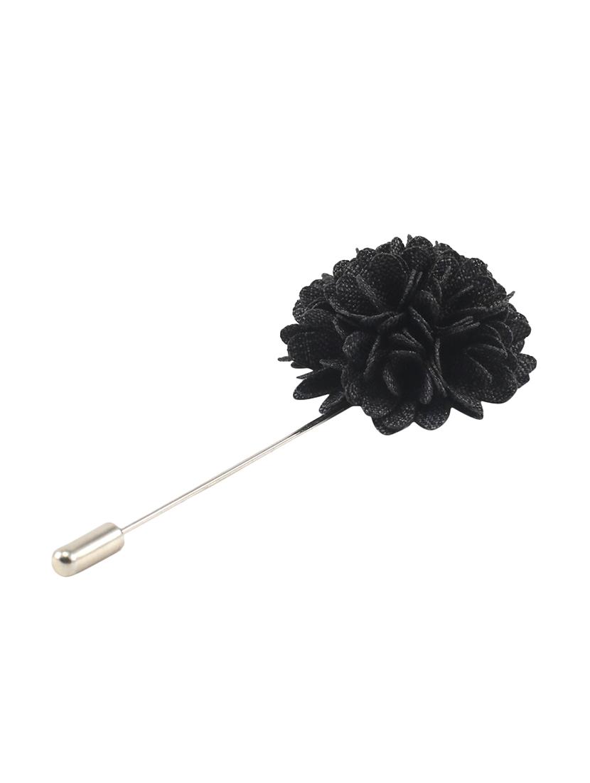 black fabric, metal lapelpin - 16912923 - Zoom Image - 0