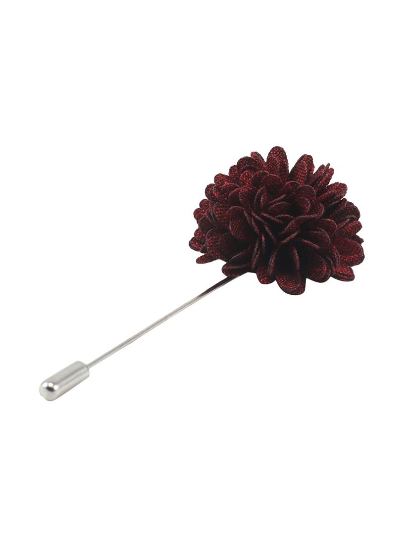 maroon fabric, metal lapelpin - 16912934 - Zoom Image - 0
