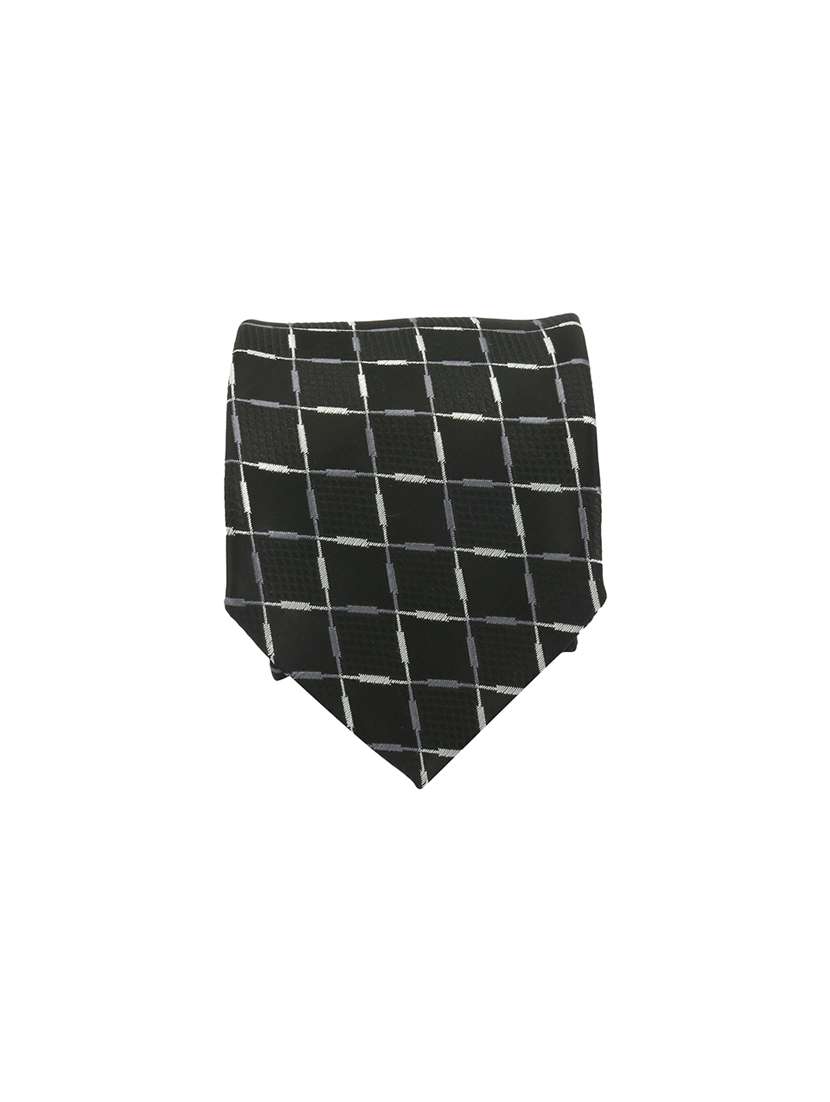  black micro fiber tie