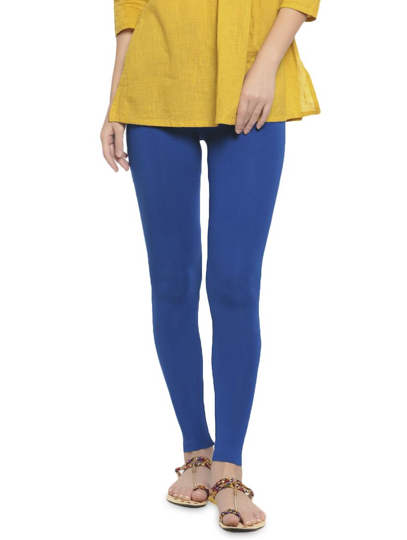 blue viscose leggings - 16916571 -  Zoom Image - 0