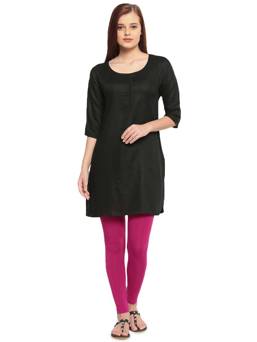 pink viscose leggings - 16916741 -  Standard Image - 3