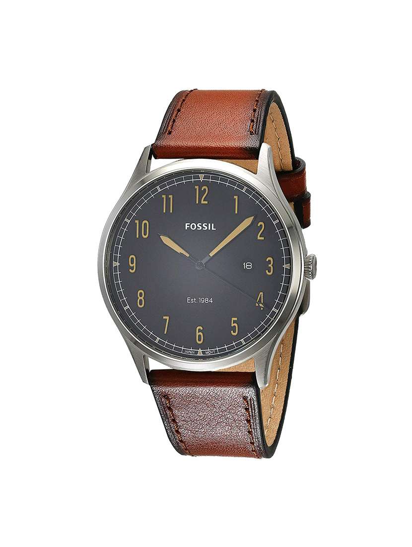 Brown Leather Forrester Chronograph Luggage Leather Strap Buy