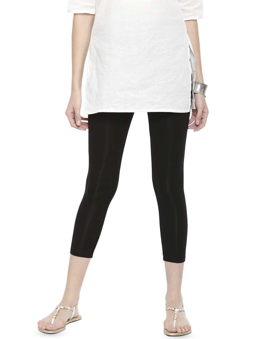black viscose capris - 16918278 - Zoom Image - 0