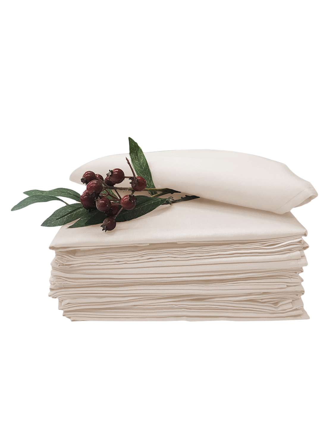   cotton crystal pink small dinner napkins 