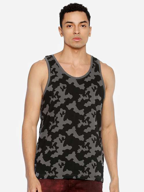 grey printed t-shirt - 16919062 - Standard Image - 0