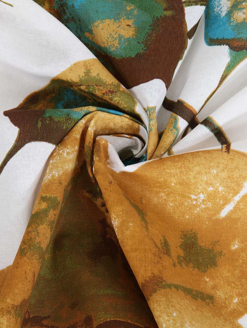 cotton double bedsheet with two pillow cover - 16919925 -  Standard Image - 3