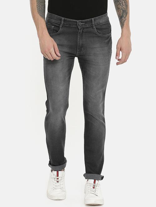 grey light washed denim jeans - 16920495 -  Standard Image - 0