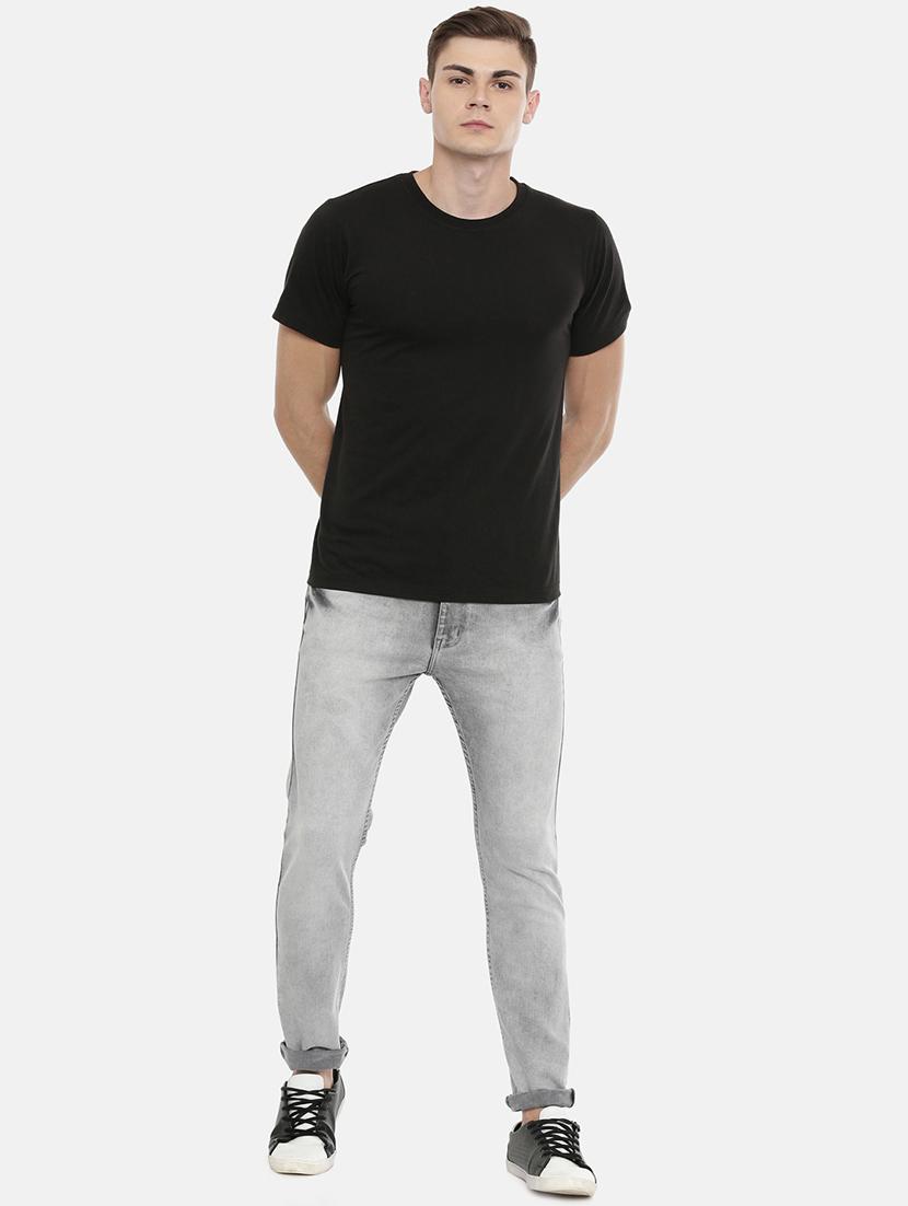 grey heavy washed denim jeans - 16920497 - Standard Image - 3