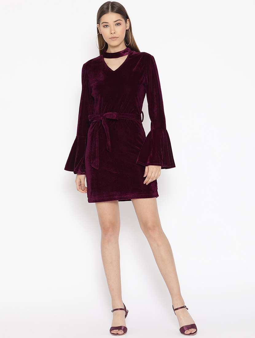 women's sheath solid dress - 16921436 -  Standard Image - 3