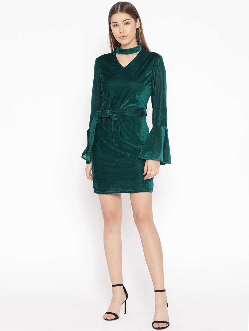 women's sheath solid dress - 16921437 -  Standard Image - 3