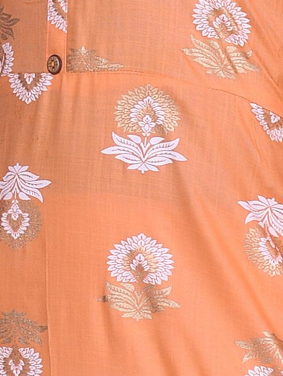 floral a-line kurta - 16925698 - Standard Image - 3