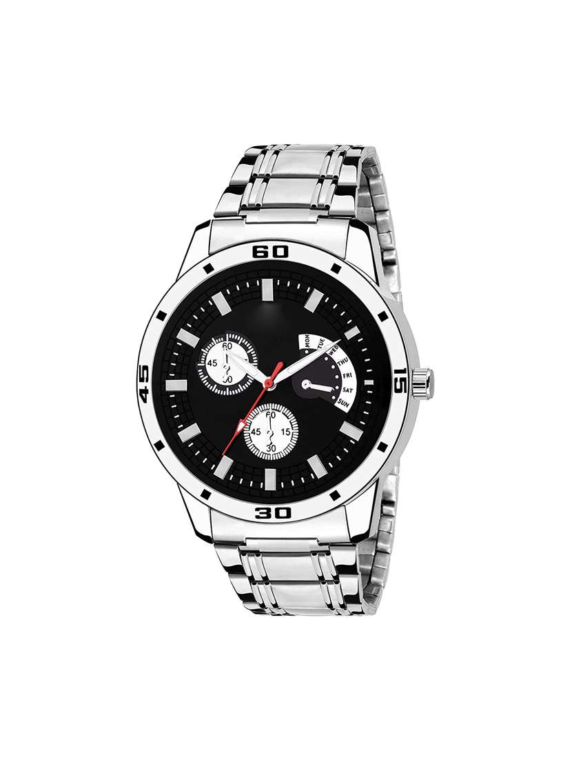 good-looking stainless steel analogue men watch for men's and boy's